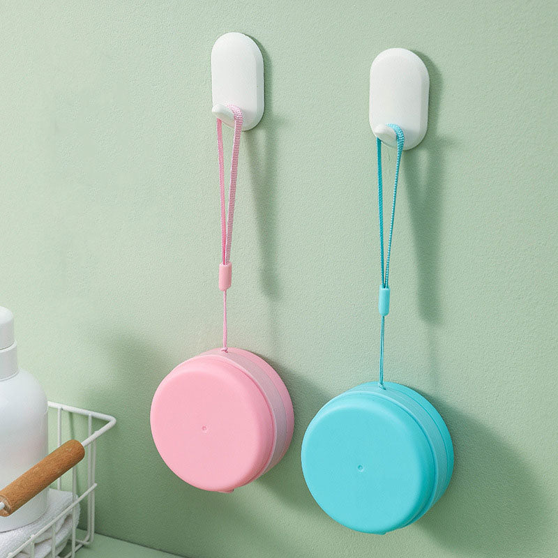 Exfoliating Silicone Body Scrubber Shower Brush Handheld