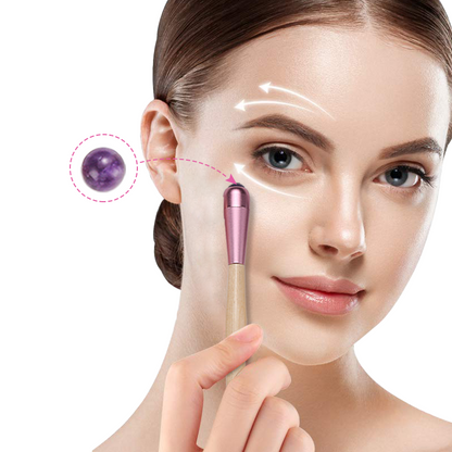 Eye Massager Ice Roller Face Jade Gua Sha Stone