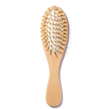 Bamboo Scalp Massager Hair Brush